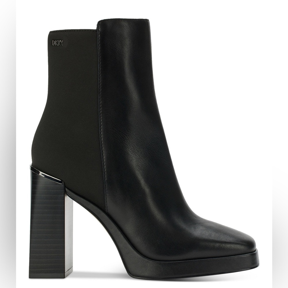 DKNY Felice Block‎ Heel Booties